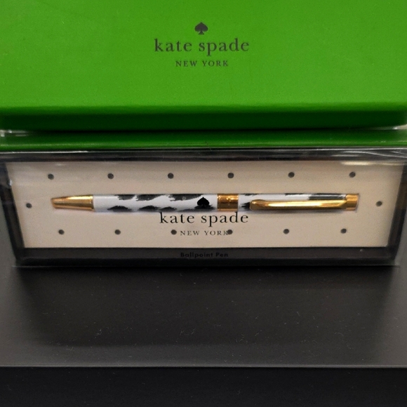 kate spade Other - NIB: KATE SPADE MODERN LEOPARD PRINT BALL POINT PEN